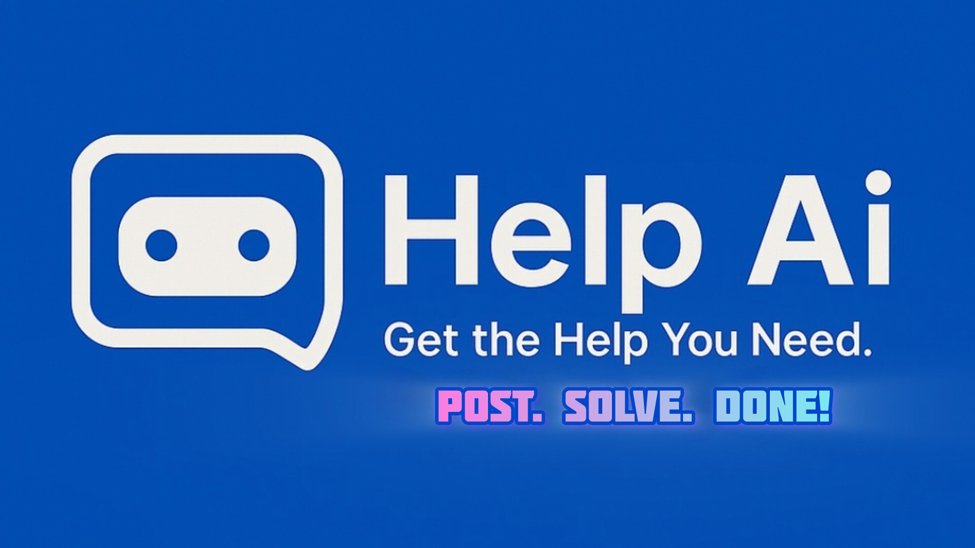 Help Ai Logo Banner